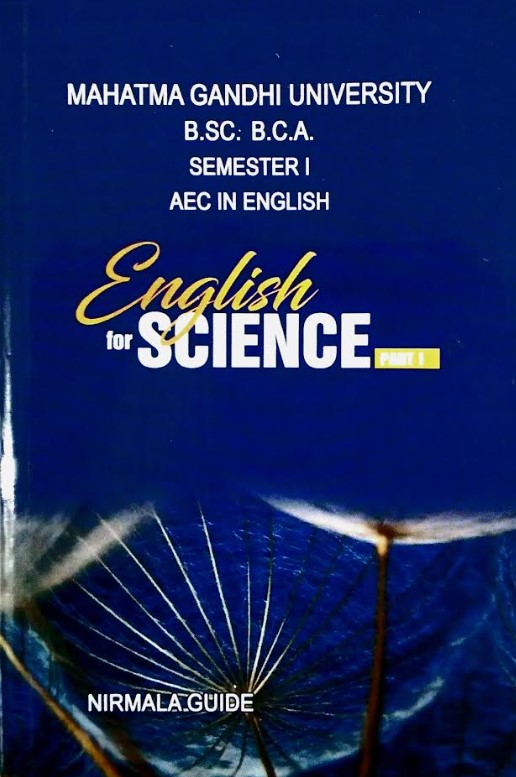 Guide to English for Science Part 1 B.Sc. B.C.A. Semester 1